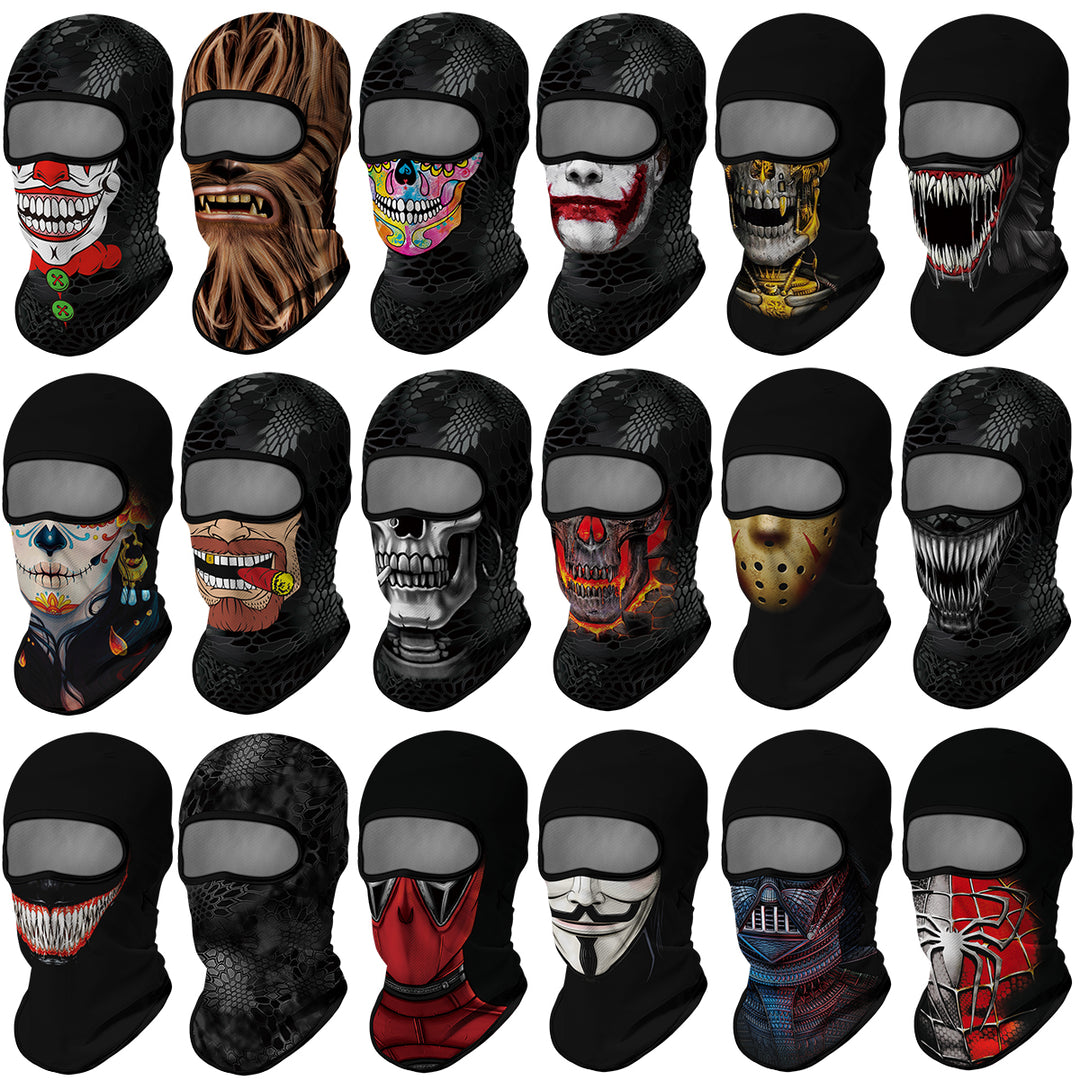 Premium Full Face Balaclava Ski Mask – Winter Warmer Cycling, Motorcycle, Snowboard, and Outdoor Helmet Liner, UV Protection