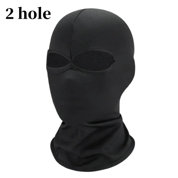 Premium Tactical Full Face Balaclava – UV Protection Ski Mask for Men & Women, Black Army Cap, Multi-Hole Motorcycle & Bike