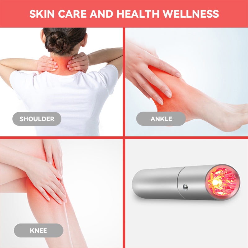 Premium Red Light Therapy Device for Acne Treatment & Skin Firming | 630nm, 660nm, 850nm & 940nm Infrared | Anti-Aging, 