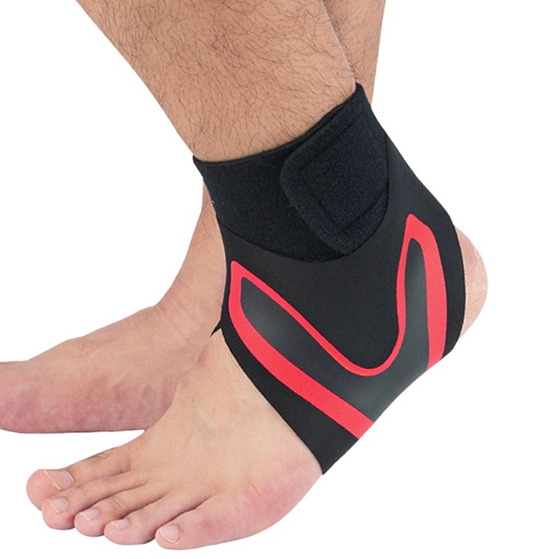 Premium Adjustable Compression Ankle Sleeve – Elastic Support Brace for Foot Protection, Anti-Sprain Guard, Breathable