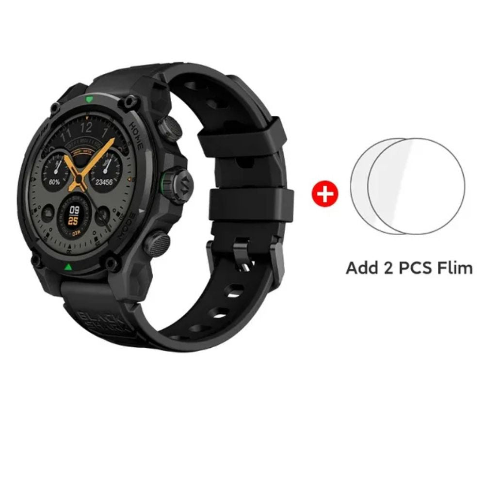 Premium Smartwatch with 1.43" AMOLED Display – GPS, 5ATM Water Resistance, 21-Day Battery Life, 100+ Sports Modes, Bluetooth 