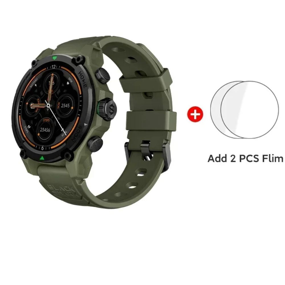 Premium Smartwatch for Men & Women – 1.43" AMOLED Display, GPS, 100+ Sports Modes, 21 Days Battery Life, 5ATM Waterproof, 