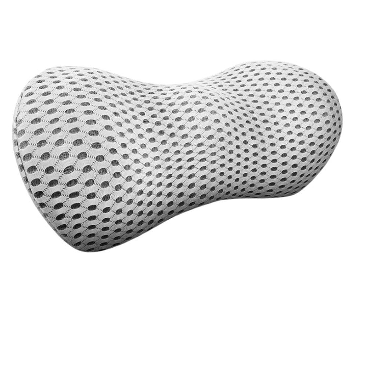 Premium Memory Foam Lumbar Support Pillow – Ergonomic Back Cushion for Car, Office Chair & Bed, Lower Back Pain Relief, 