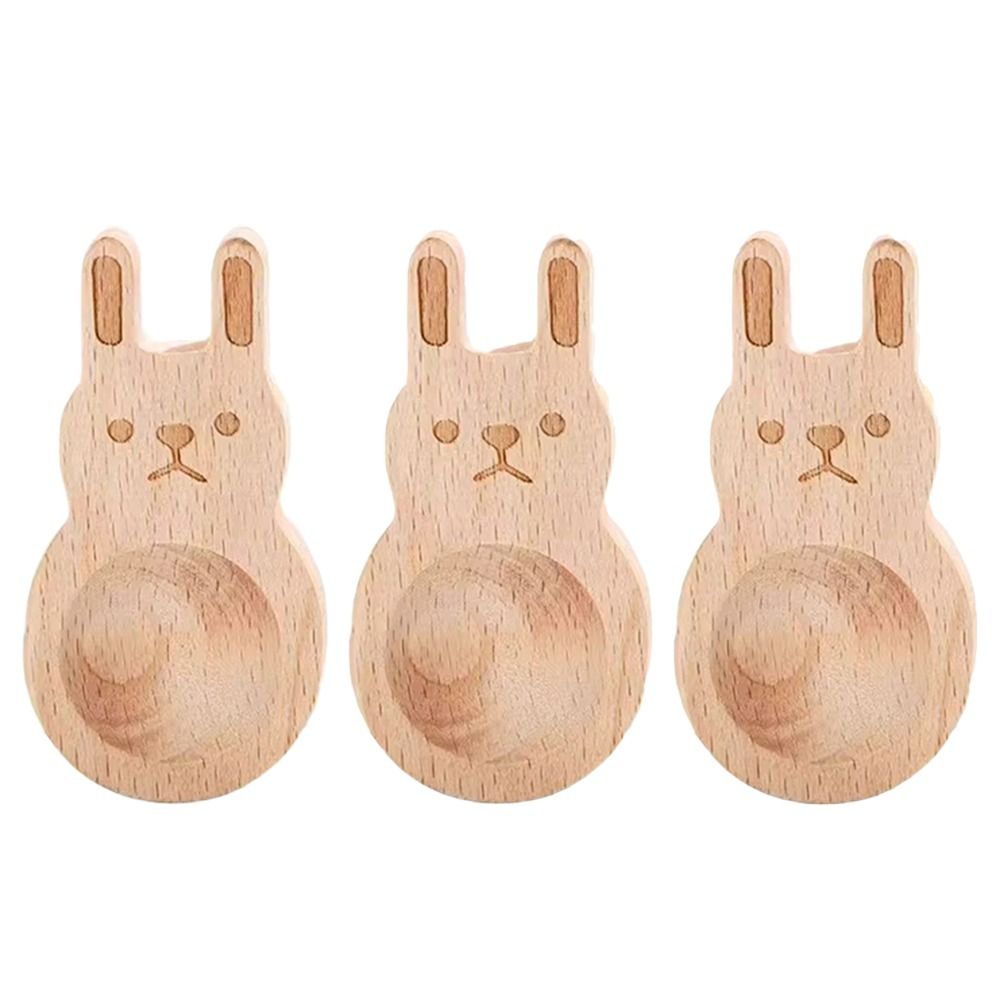 Premium Cartoon Wooden Essential Oil Diffuser – Refillable & Reusable Rabbit Bear Car Ornament, Home & Office Decoration, 