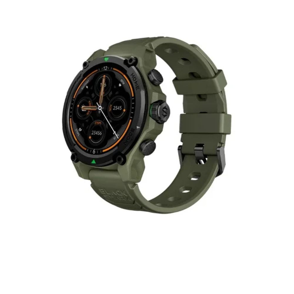 Premium Smartwatch with 1.43" AMOLED Display – GPS, 5ATM Water Resistance, 21-Day Battery Life, 100+ Sports Modes, Bluetooth 