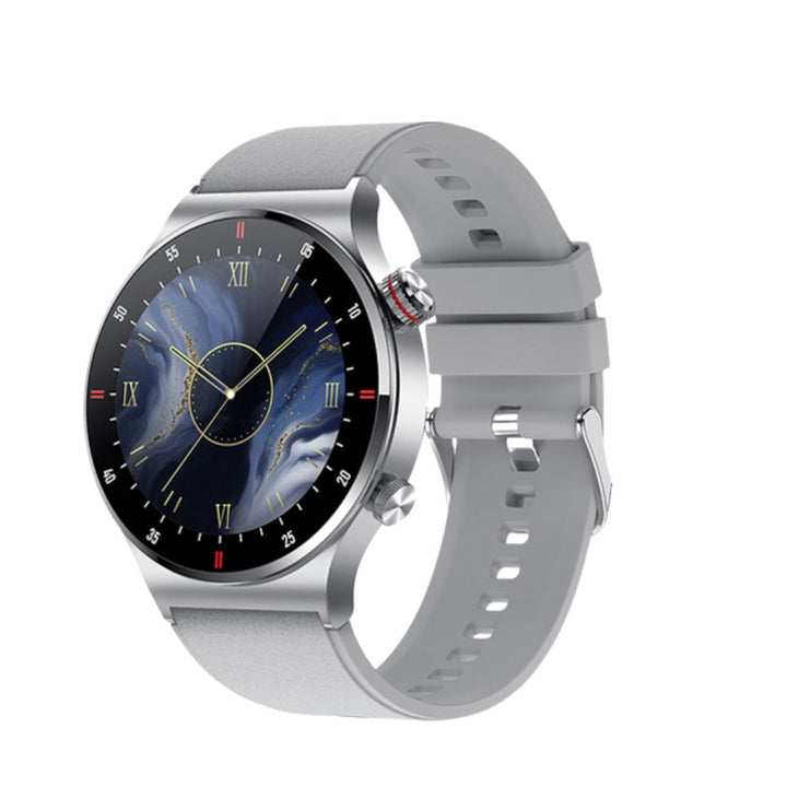 Premium Smartwatch for Men – ECG + PPG, Bluetooth Call, AMOLED Full Touch, NFC, Sports Mode, Waterproof, Heart Rate, Blood 