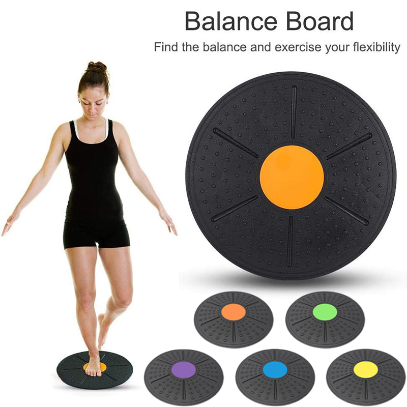 High-Quality Yoga Balance Board – Durable Fitness Training Pedal for Sensory Training & Rehabilitation, Non-Slip Surface, PP