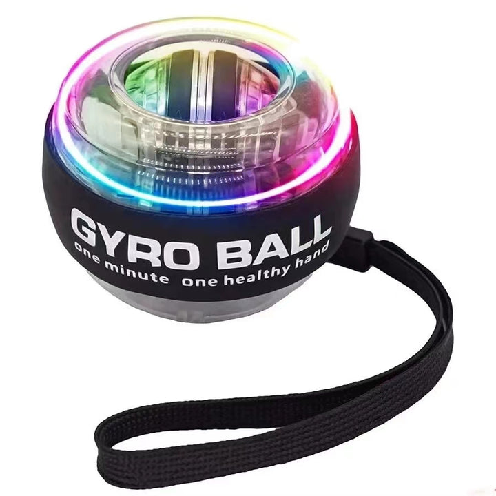 Premium Gyro Ball Wrist Trainer – Gyroscopic Power for Forearm Strength, Muscle Relaxation & Grip Training, Portable Push