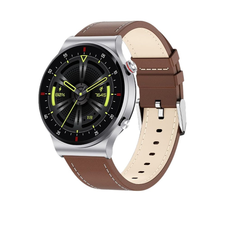 Premium Smartwatch for Men – ECG + PPG, Bluetooth Call, AMOLED Full Touch, NFC, Sports Mode, Waterproof, Heart Rate, Blood 