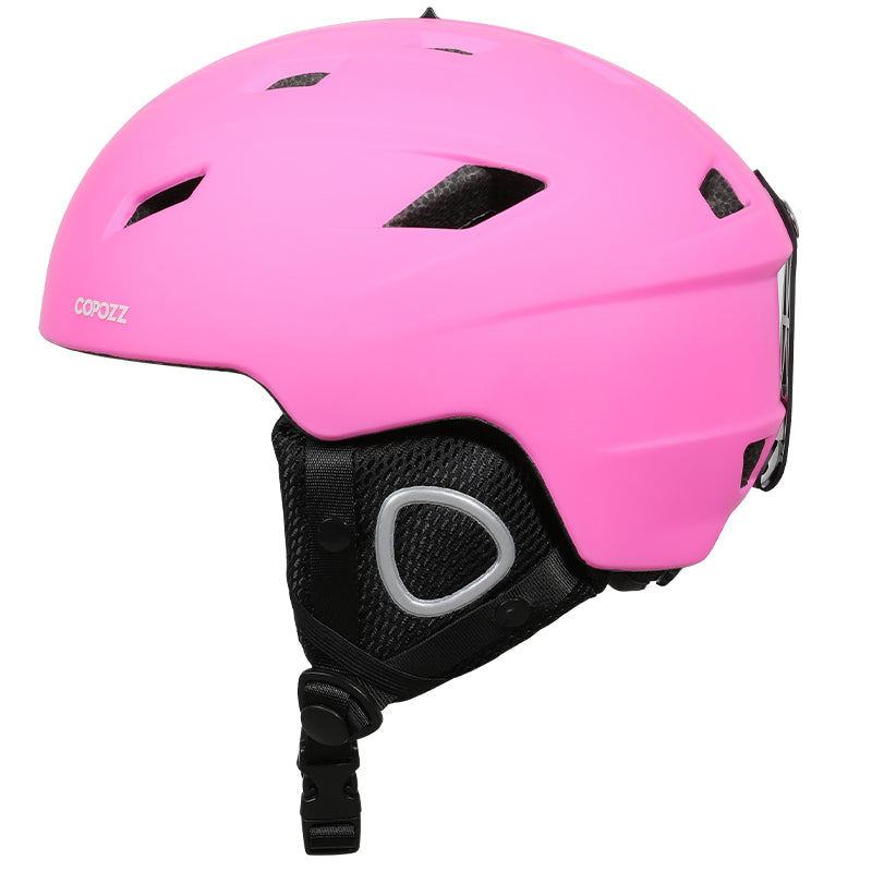 High-Quality Ski Helmet for Adults & Kids - Anti-Impact, Half-Covered Design, Warm Adjustable Fit, CE Certified, ABS + EPS 