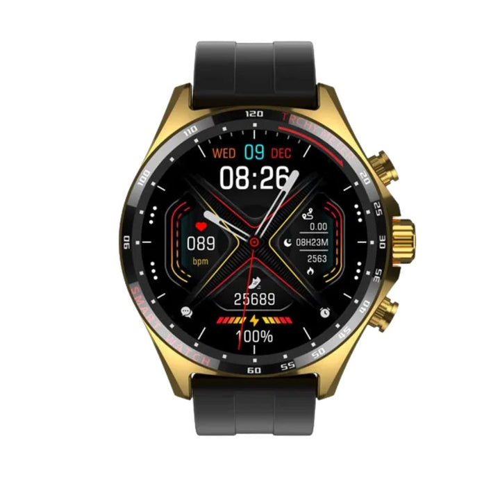 Premium Outdoor Sports GPS Smart Watch for Men – Bluetooth Call, HD AMOLED Screen, Health Monitoring, Compass, IP68 