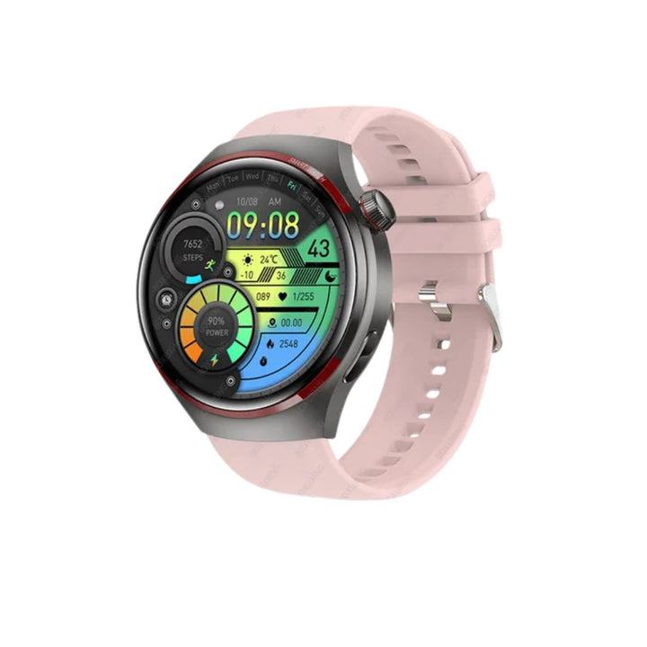 Premium Smartwatch for Men – 1.53'' AMOLED HD Screen, GPS, NFC, Bluetooth Calling, IP68 Waterproof, Heart Rate & Blood 