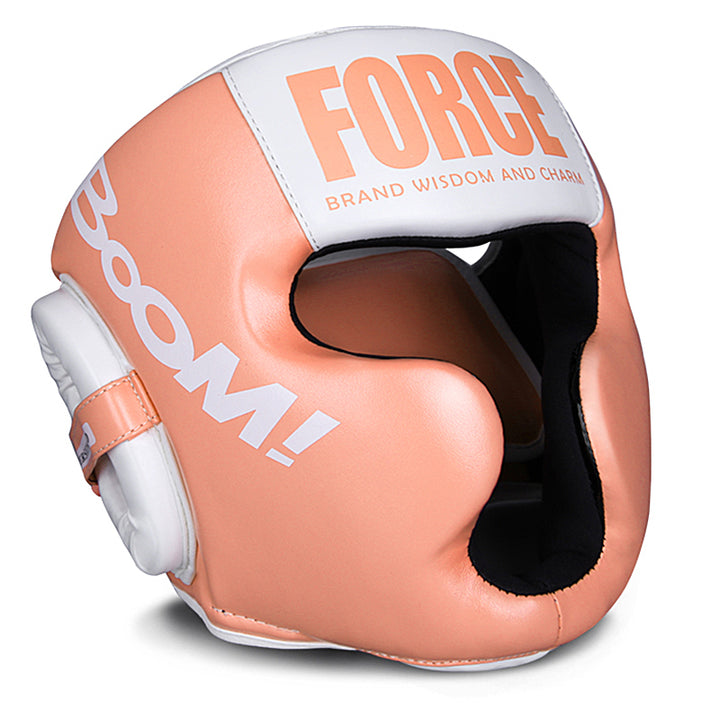 Premium Full Face Boxing Helmet – MMA Headgear for Muay Thai, Kickboxing, Karate, Sparring & Training – PU Leather,  