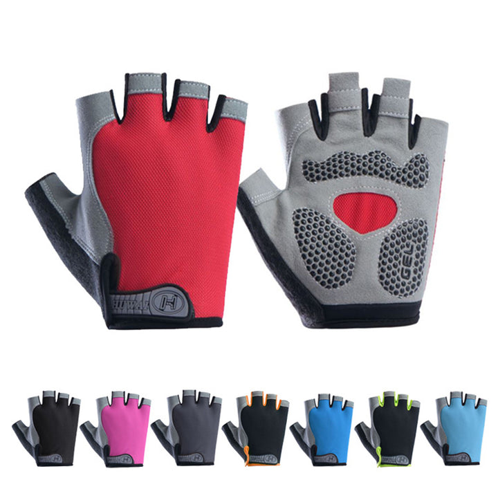 Premium Workout Gloves for Weightlifting, Cycling & Fitness - Breathable, Anti-Slip Grip, Palm Protection, Lightweight 