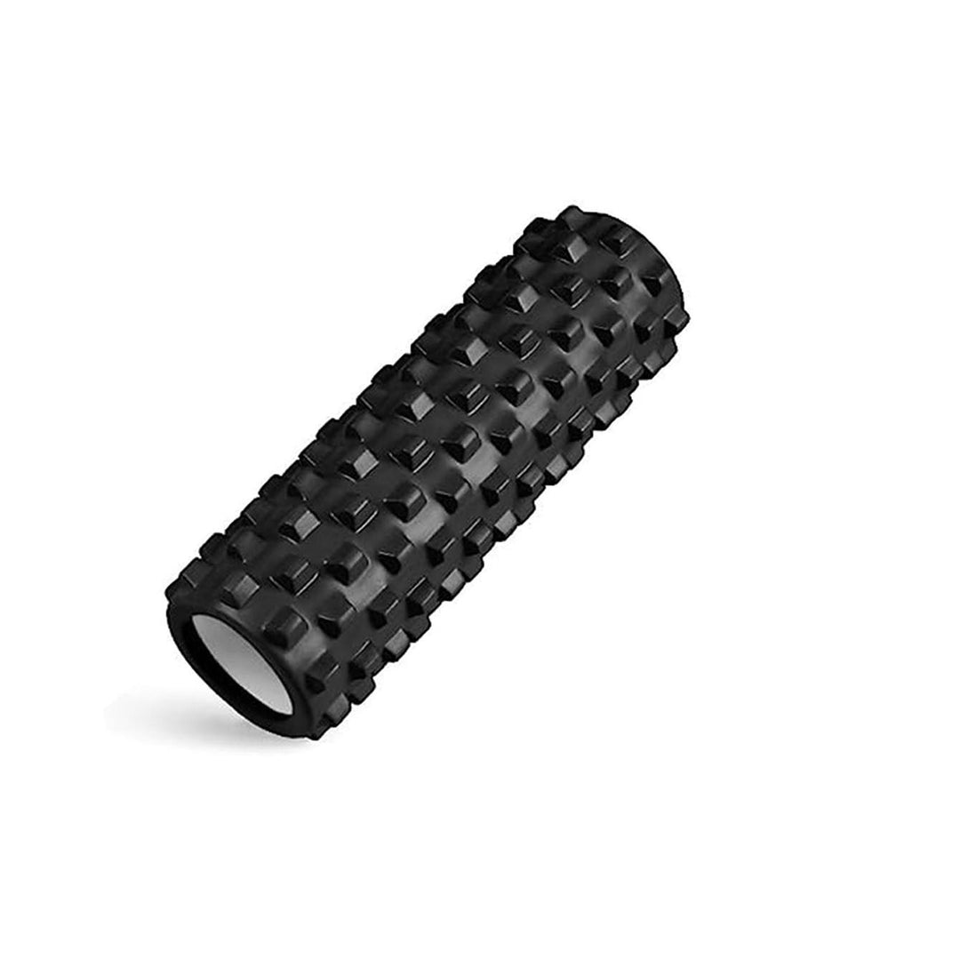 Premium Yoga Foam Roller for Muscle Recovery and Back Massage, 33*14cm Grid Axis Design, High-Density Foam, Ideal for Muscle