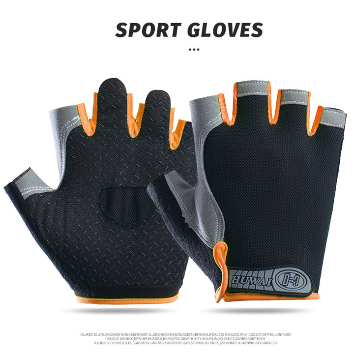 Premium Workout Gloves for Weightlifting, Cycling & Fitness - Breathable, Anti-Slip Grip, Palm Protection, Lightweight 