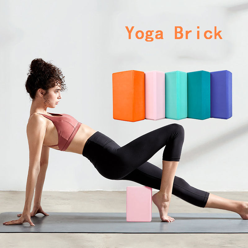 Premium Yoga Blocks – High-Density EVA Foam Pilates Bricks for Stability & Support – Non-Slip, Ergonomic, Durable, Lightweigh