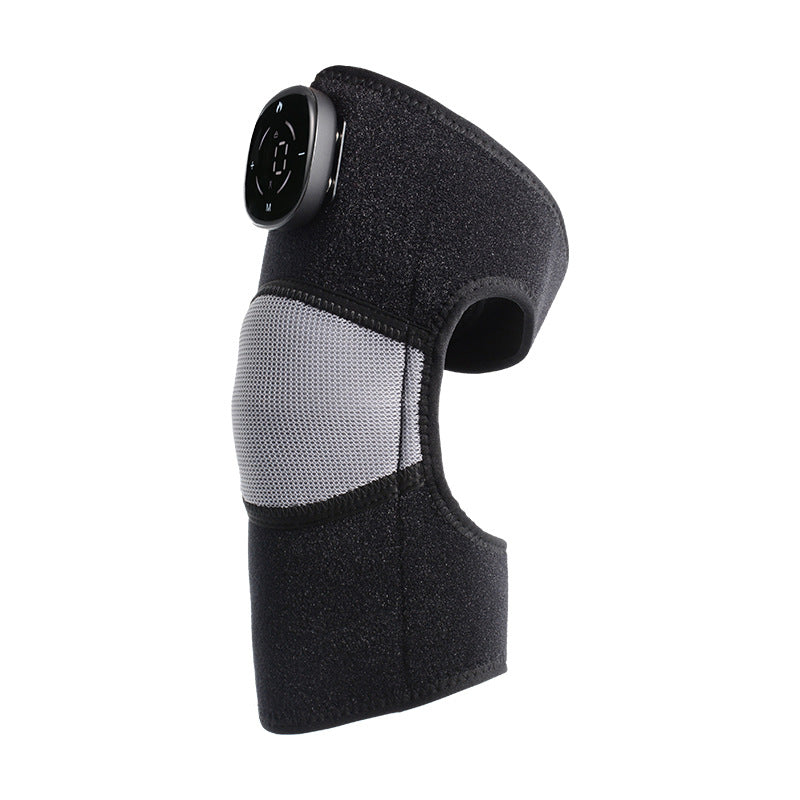 Premium Electric Heated Shoulder Brace & Knee Support with Vibration Massage, Adjustable Strap, Far Infrared Heat, USB  