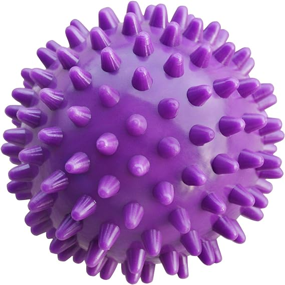 Premium Spiky Massage Ball for Myofascial Release, Deep Tissue Therapy, Stress Relief, and Muscle Soreness Relief - PVC