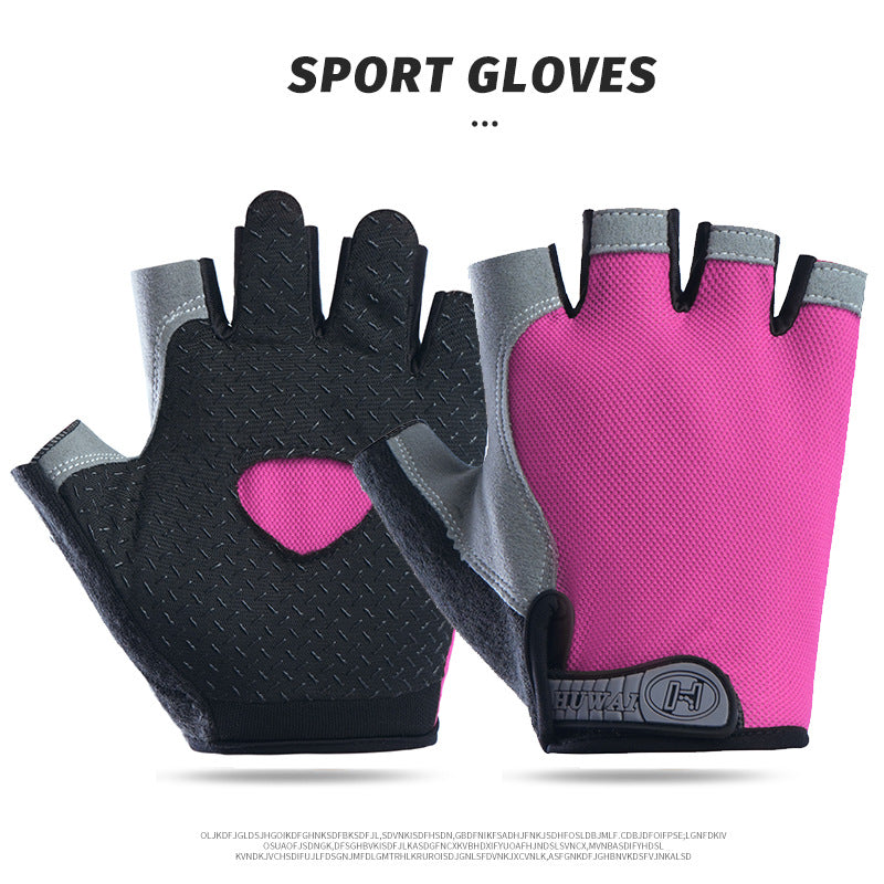 Premium Workout Gloves for Weightlifting, Cycling & Fitness - Breathable, Anti-Slip Grip, Palm Protection, Lightweight 