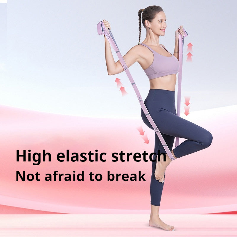 High-Quality Yoga Resistance Band - Multi-Functional Stretching & Training Loop for Adults, Elastic Fitness Belt for Pilates