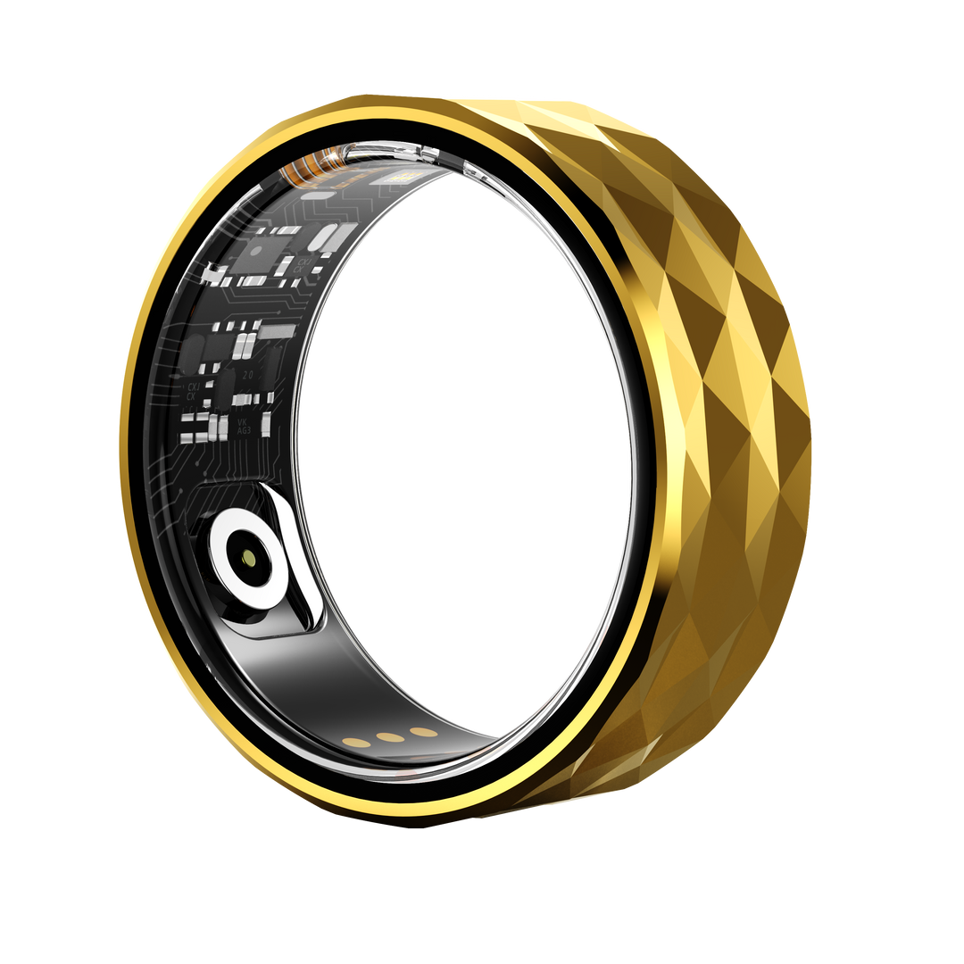 Premium Smart Ring for Health & Sleep Monitoring – 5ATM Waterproof, Heart Rate & Blood Oxygen Tracking, Multi-Sport Modes, 