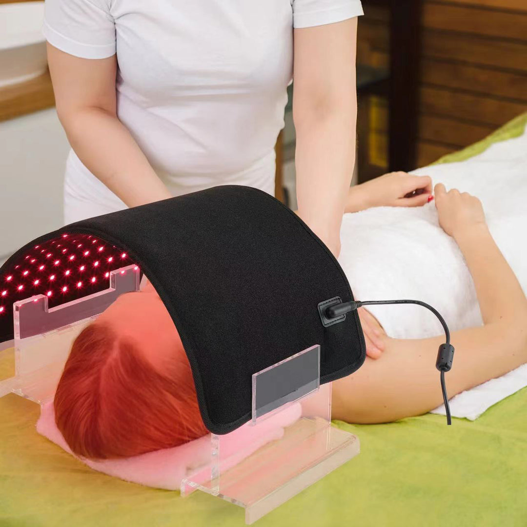 Premium LED Red Light Therapy Pad for Face and Body Pain Relief – 660nm & 850nm Portable Beauty Device with Adjustable