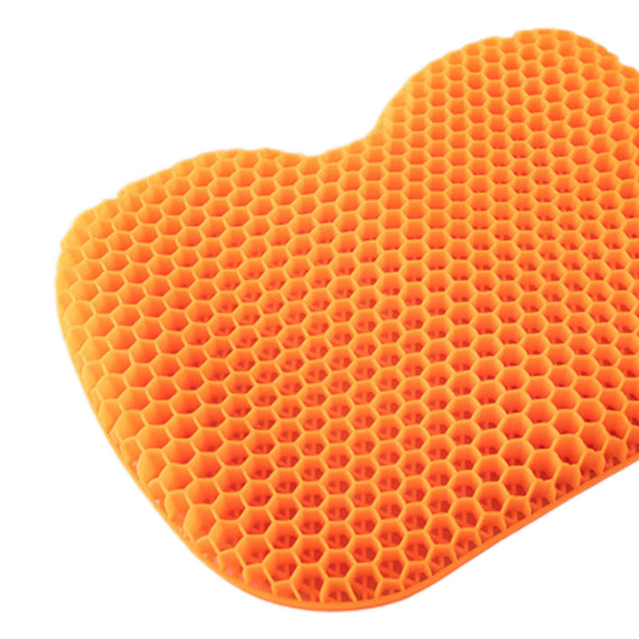 Premium 3D Gel Seat Cushion for Pressure Relief – Breathable, U-Shaped Honeycomb Chair Pad for Office, Car, & Home Use, 