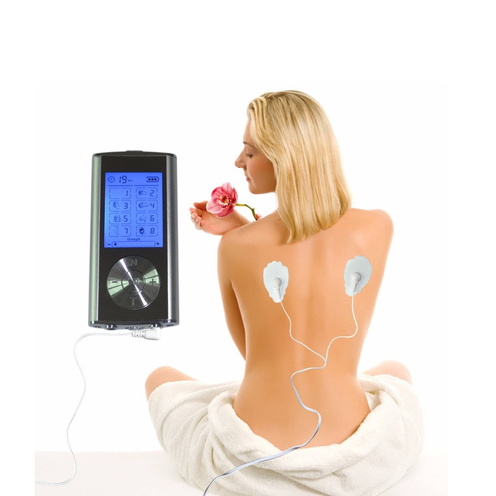 Premium Tens Electrotherapy Massager - Smart Touch Screen Device for Pain Relief, Muscle Stimulation, Health Care with 