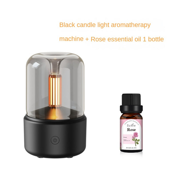 Premium Portable Mini Aroma Diffuser & USB Air Humidifier – Essential Oil Sprayer, Night Light, Cold Mist, 120ml Capacity, 