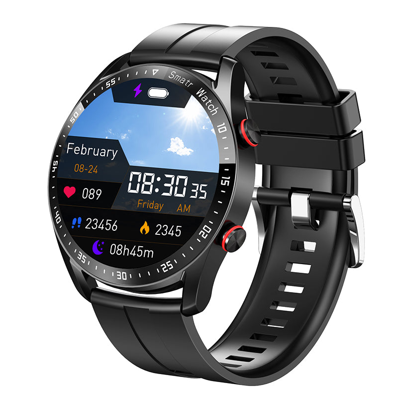 Premium Fitness Smart Watch for Men – 1.46" Display, Heart Rate Monitor, Blood Pressure, IP68 Waterproof, Bluetooth Calling,