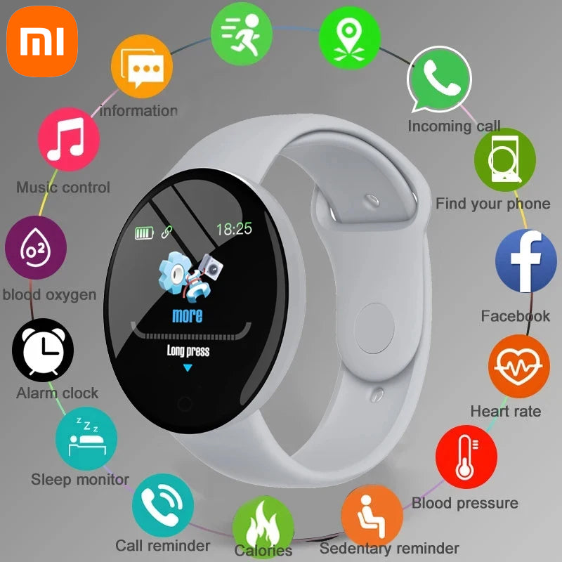 Premium Bluetooth Smartwatch for Men & Women – Heart Rate, Blood Pressure, Blood Oxygen Monitor, Sleep Tracker, Multi-Sport