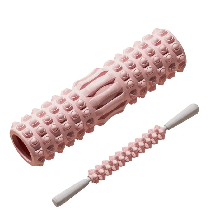 Premium Foam Roller for Muscle Massage – Medium-Density Yoga & Pilates Stretching Tool, Ideal for Back, Legs, Arms, and Hips