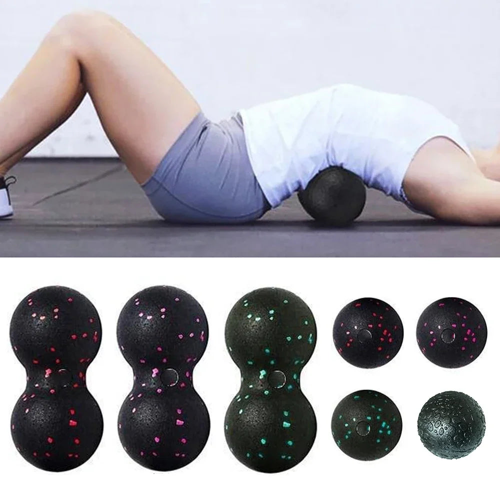 Premium EPP Peanut Massage Ball for Muscle Relaxation, High-Density Fascia Therapy, Trigger Point Relief, Yoga & Fitness