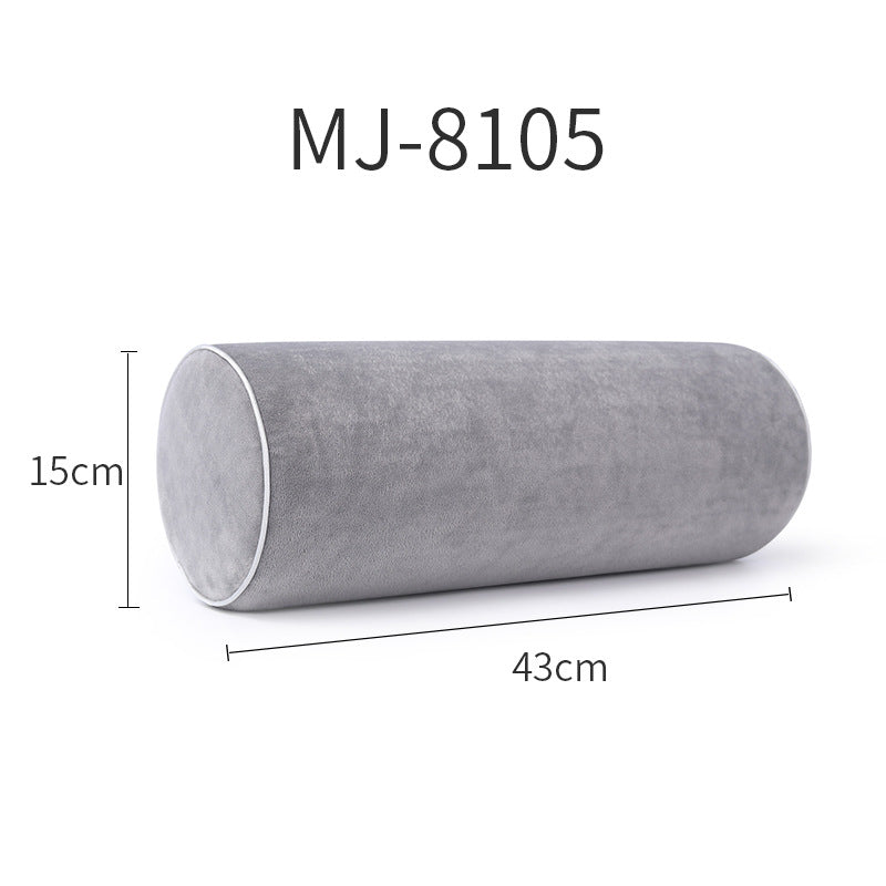 Premium Memory Foam Roll Pillow – Therapeutic Neck, Knee, & Leg Support – Cylinder Bolster for Sleeping, Back & Side 