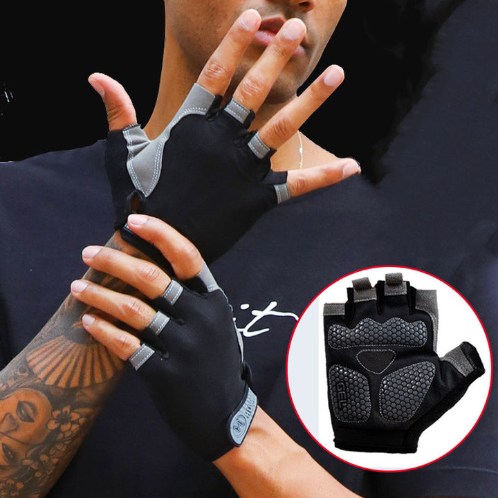 Premium Workout Gloves for Weightlifting, Cycling & Fitness - Breathable, Anti-Slip Grip, Palm Protection, Lightweight 