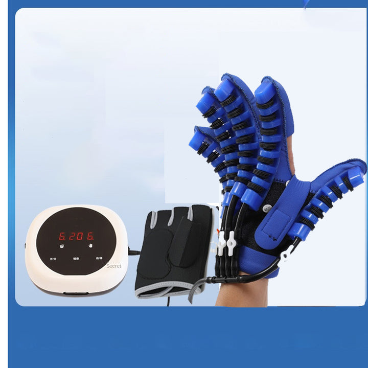 Premium Hand Rehabilitation Robot Gloves for Stroke Recovery | Physiotherapy Tool for Hemiplegia | Finger Trainer for Adults & Children | Independent Air Valve & Mirror Mode | Portable Design