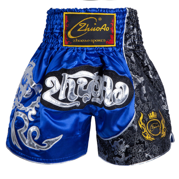 High Quality Muay Thai Fight Shorts – Unisex Kickboxing & MMA Training Pants for Men, Women, Kids, Competition & 