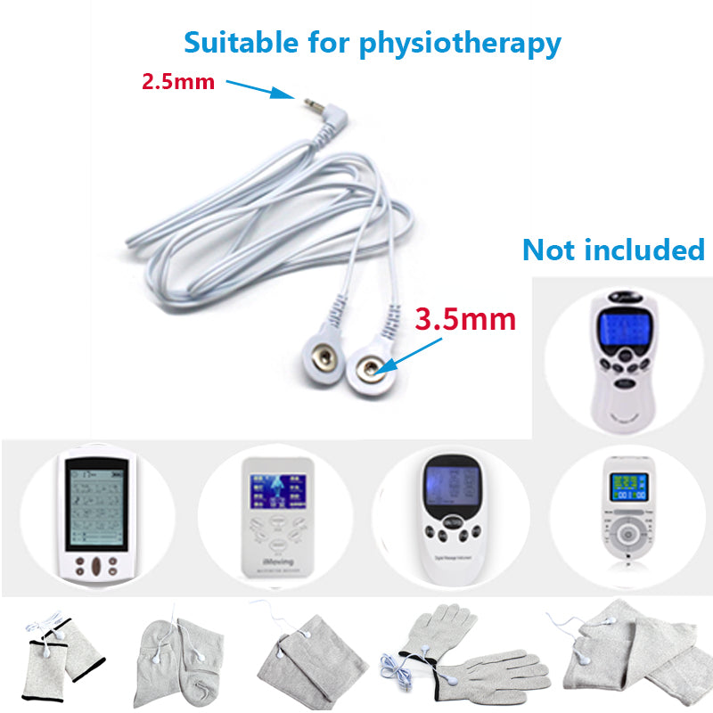 Premium Digital EMS TENS Muscle Stimulator for Body Massage - Acupuncture Therapy Machine with LCD Display, Adjustable 