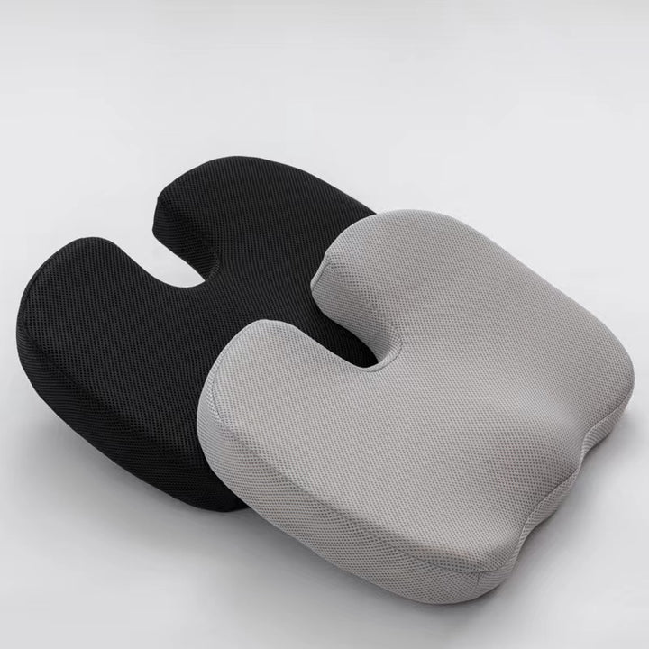 Premium Non-Slip Gel & Memory Foam Cushion – Ergonomic Coccyx Support for Office Chairs, Cars, and Long Sitting Comfort