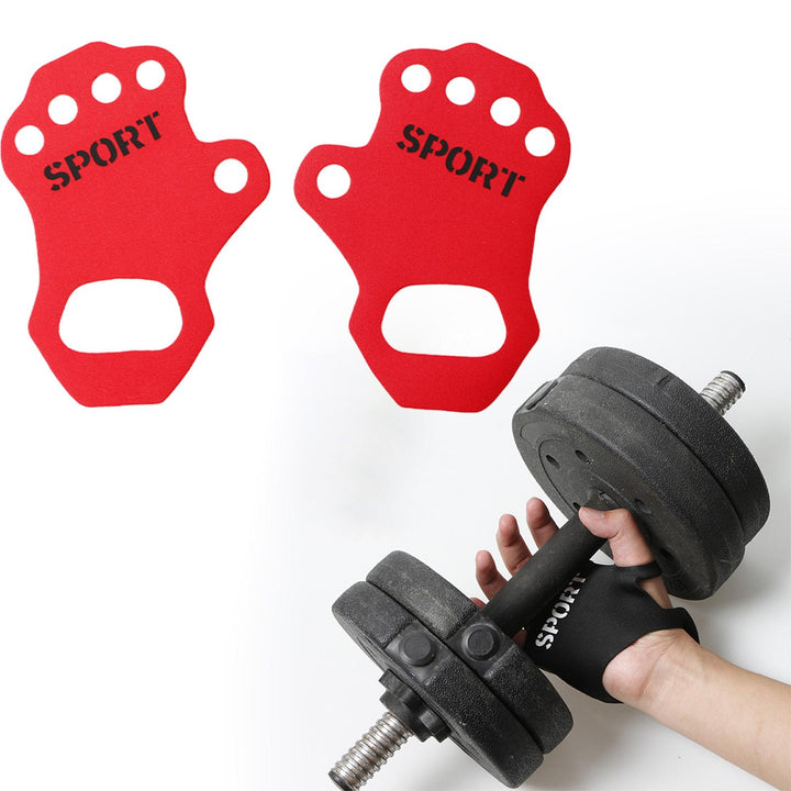 Premium Workout Hand Grips for Weightlifting, Pull-Ups & Fitness - Anti-Slip Palm Protection, Sweat-Absorbing, Lightweight  