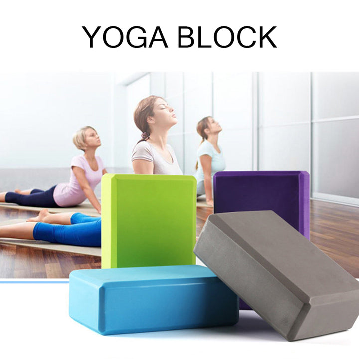 Premium Yoga Blocks – High-Density EVA Foam Pilates Bricks for Stability & Support – Non-Slip, Ergonomic, Durable, Lightweigh