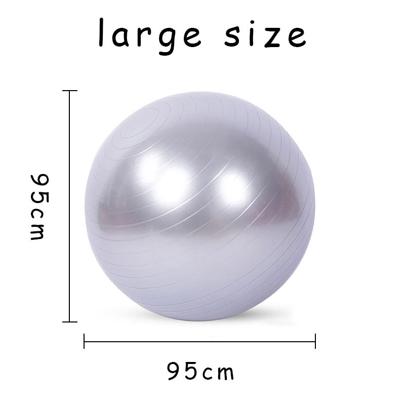 High-Quality Yoga Ball for Fitness, Pilates, and Balance – Durable Gym Exercise Ball, Perfect for Core Strength, Stability