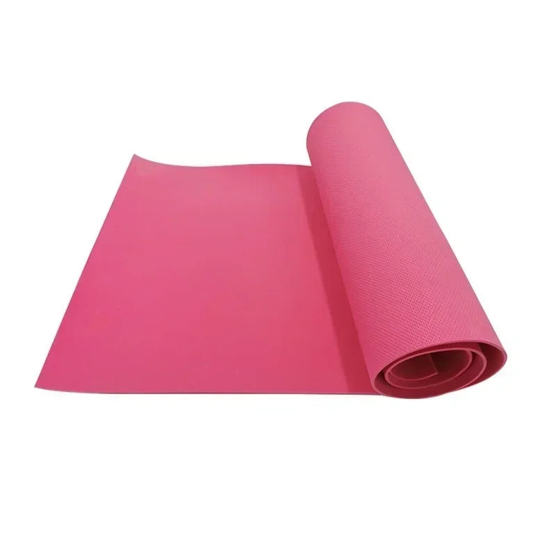 Premium 4MM Thick Yoga Mat – Non-Slip Exercise & Pilates Mat – EVA Material, Lightweight & Waterproof