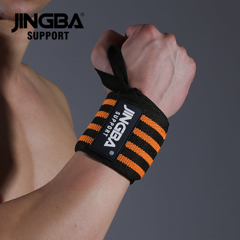 High Quality Weightlifting Wrist Wraps – Professional Wrist Support with Heavy Duty Thumb Loop, Best Wrap for Strength