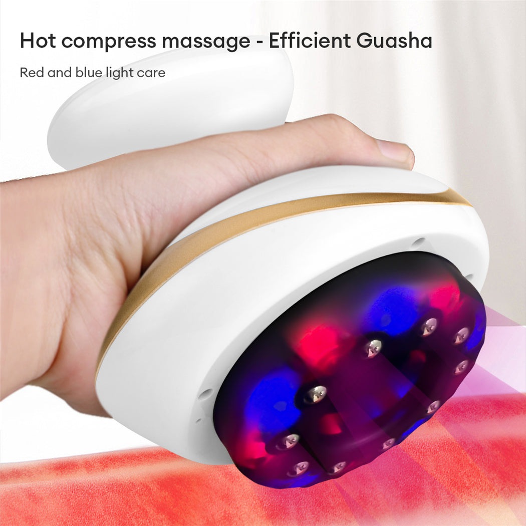 Premium Cupping Massager LCD Display Vacuum Suction Cups EMS Anti-Cellulite Fat Burner, Slimming Therapy with Magnet &