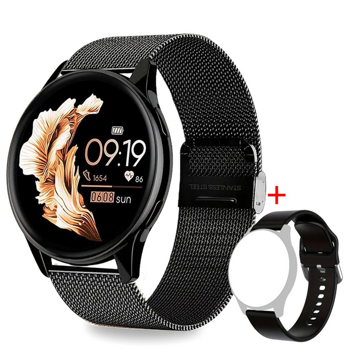 Premium Smartwatch for Women – Wireless Call/Dial, 19 Sports Modes, Sleep Monitoring, Music Player, Pedometer, Female 