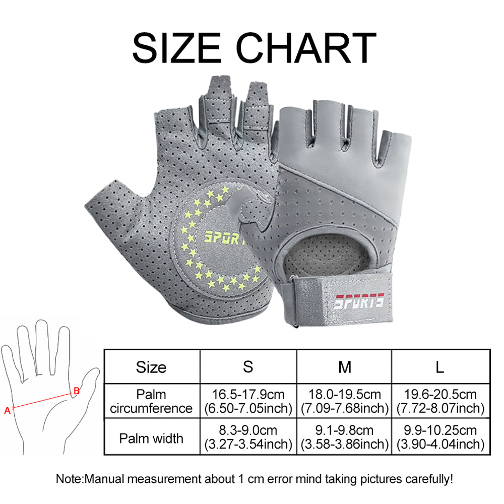 Premium Workout Gloves for Weightlifting, Cycling & Fitness - Breathable, Anti-Slip Grip, Palm Protection, Lightweight 