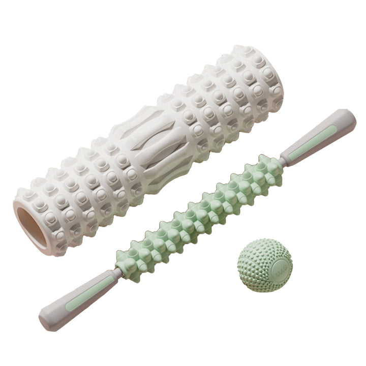 Premium Foam Roller for Muscle Massage – Medium-Density Yoga & Pilates Stretching Tool, Ideal for Back, Legs, Arms, and Hips