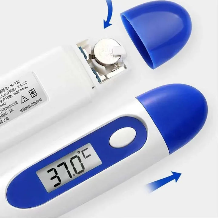 High Quality Pulse Oximeter & Soft Head Digital Thermometer Set – Accurate Finger Clip SpO2 Monitoring, Oral & Armpit 